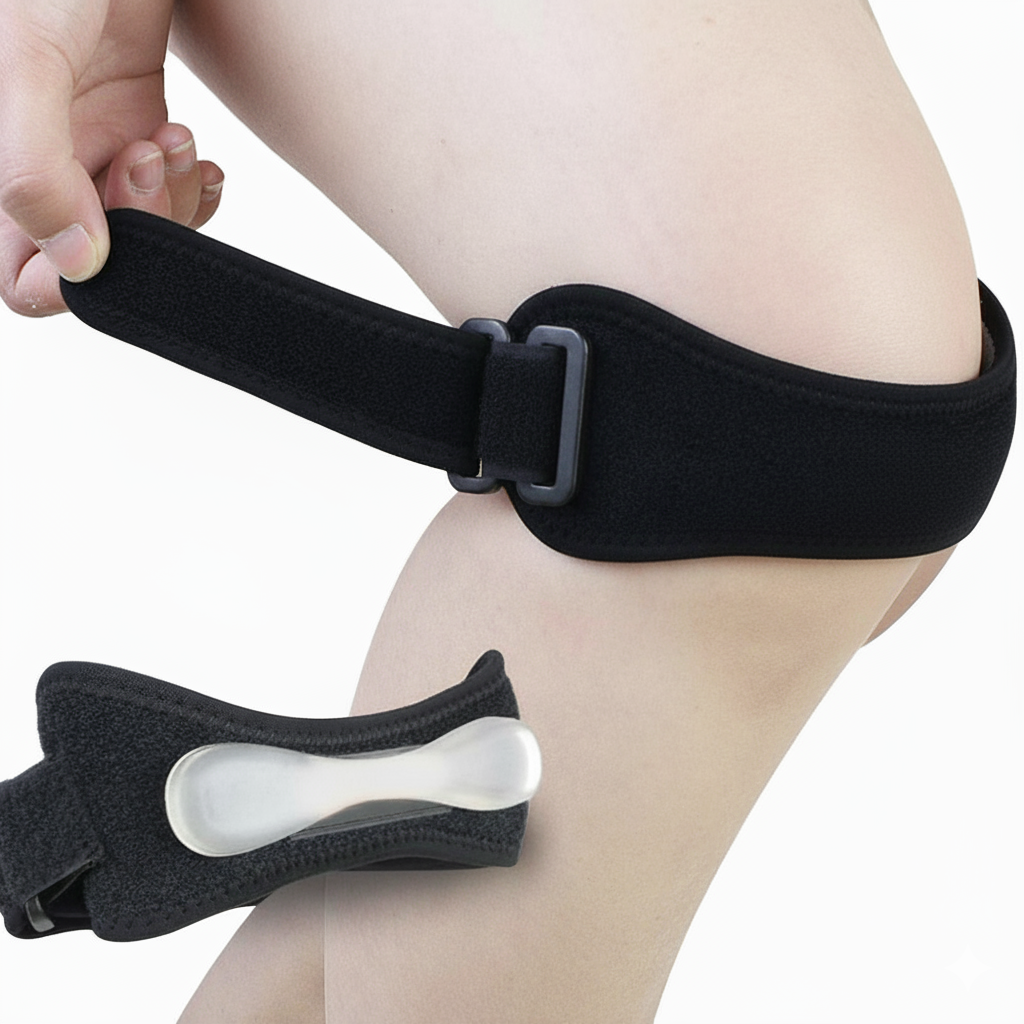 ActiveKnee PatellaStrap™ - Verstellbares Sportband zur Kniescheibenunterstützung
