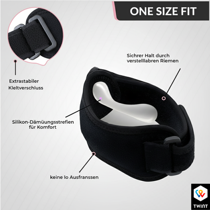 PatellaStrap™ - Verstellbares Sportband zur Kniescheibenunterstützung